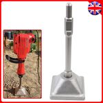 Jack Hammer 1-1/8" Hex Shank Dirt Tamper 6x6" Compactor Plate