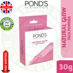 POND'S Natural Pink Glow Face Powder Cover Dark spots Brightening skin 30g UK