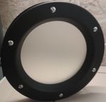PORTHOLE FOR DOORS phi 350 mm black, white, red, blue, "Old Copper", "Old gold"