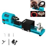 Small lathe grinding polishing cutting turning bead round beadBuddha beadmachine
