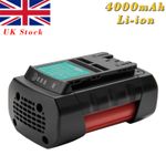 For Bosch BAT810 BAT840 GSA GSR GBH GSB36V-Li 2607336003 4Ah 36V Li-ion Battery