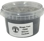 1 KG SILICON CARBIDE 220 GRIT~LAPIDARY~STONE TUMBLING~POLISHING~ABRASIVES~ Loc3
