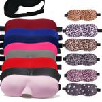 Eye Mask Blocking Light Breathable Soft 3D Sleeping Padded Travel Mask Cover UK