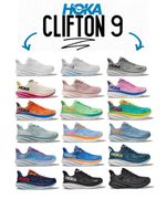 HOKA CLIFTON 9 - Road Running Trainers - Men's Sizes 6.5-12