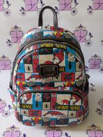 Disney Parks Marvel Spider-Man Loungefly Mini Backpack Spider Sense New With Tag