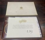 JOHN PLAYER Centenary 1977 Staff Gift Set - Ashtray, Cigarettes, Book