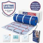 Electric Underfloor Heating Mat 200W – Dual-Teflon Cable with LIFETIME WARRANTY