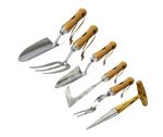 Rolson Stainless Steel Hand Garden Tools Potting and Cultivating 6 Verities