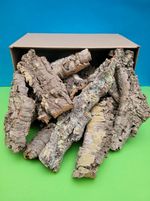 CORK BARK FLATS PLATFORMS 1KG BOX REPTILES GECKO SNAKES SPIDER TURTLE AQUARIUM