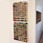 FOR Hot Wheels Diecast Car Matchbox 1/64 Display Wooden Unit Shelf Toy Storage