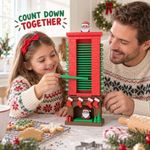 1pc 24 Day Xmas Countdown Santa Chimney Countdown Calendar Christmas