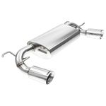 Mazda MX5 Mk3 Exhaust Silencer Cobalt Dual exit Stainless Steel 2005-15, 909-695