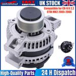 NEW 130AMP ALTERNATOR FOR HONDA CIVIC MK8, CRV FRV 2.2 I-CTDI DIESEL N22A CTDI
