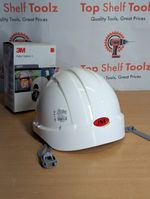 White JSP EVO2 Hard Hat & 3M Peltor Optime II H520P3 Ear Defenders Set  