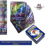 20Pcs English Pokemon Cards GX Tag Team Vmax EX Mega Shining Game Toys Children
