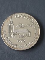 Rare Sweden 1979 "lokalmynt" .925 Silver 150 Kronor Coin Huddinge Church 20.5g
