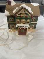 Pacific Rim Imports Carousel Toys Lighted Christmas Village Building