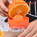 Fruit Juicer Lemon Lime Orange Hand Press Manual Citrus Squeezer Jug