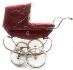 RAINCOVER TO FIT SILVERCROSS OBERON TOY/DOLLS PRAM DAISY, CHATSWORTH, COTTINGLEY