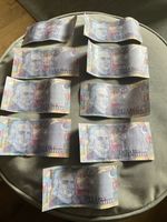 9x De La Rue Currency One Specimen Banknotes - Isaac Newton Design - Uncirculat