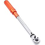 Uimoso Torque Wrench Adjustable Torque Wrench 1/2" Drive 10-150ft.lb/14-204n.m