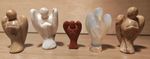 Small Guardian Angel Figures Guardian Angel Statue Gemstones Crystals