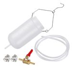MOTORCYCLE 1 LITRE AUXILIARY FUEL TANK & CARB BALANCING TOOL TANK Universal new