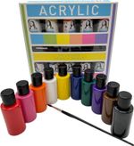 Monalisa 10 x 40 ml Acrylic Paints Set : Multibuy 3 Packs For Just £10