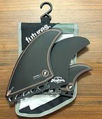 Brand New Futures Lost Mayhem 2+1 Evil Twin Fin Plus Trailer Surfboard Fins