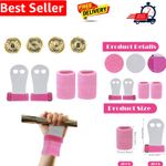 2 Sets Gymnastics Bar Grips,Anti-Slip Protection Palm Gymnastics Hand Grips f...