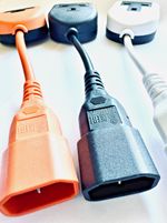 IEC C14 Male Plug to UK Extension lead Socket 3 Pin UPS Power Adaptor Cable FAST