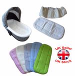 Universal Set of Liner and Side Liner For Carrycot Replacement New 25x14"