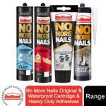 UniBond No More Nails Original, Waterproof, Invisible & All Materials