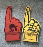 WWF Undertaker Foam Hands 1991/1993 Titan Sports official rare