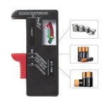 Handheld Universal Analogue Battery Tester Tool 1.5V AA AAA C D 9V Button Cell U