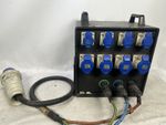 Indu electric 125a single phase distribution box 4 x 16a + 4 x 32a single phase