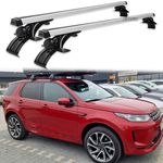 48" Bare Roof Rack Crossbar Luggage Cargo Carrier For Land Rover Discovery Sport