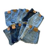 12 x Levi's Denim Jean Shorts Hotpants Ladies Womens Bulk Wholesale Lot Bundle