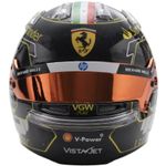 Looksmart Ferrari F1 Charles Leclerc Italian Monza GP 2024 1/5 Scale Mini Helmet