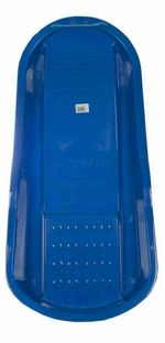 Kids Plastic Snow Sledge Blue - Large - With rope - Heavy duty