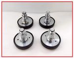 4pc Car Lift Rubber tray Heightening Feet Plus High Leg Pads Shaft Diameter 45mm