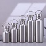 500/750/1000ML Stainless Steel Water Bottle Large Capacity Sports Flask