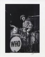 The Who Keith Moon Drummer 1967 Monterey Pop Festival Rare 11x14 Photo Signed