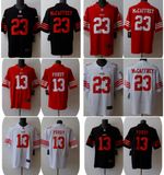Men's NFL San Francisco49ers#13#23 Mccaffrey/Purdy American Football Jerseys