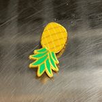 Upside Down Pineapple Swinger Badge Gift Idea 3D Printed