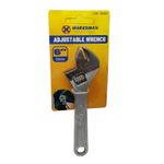 6" 150mm Adjustable Wrench  Spanner 52004C Chrome Polished Plumbing DIY