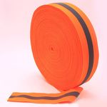 Outdoor Boundary Tape with Reflective Strip for Beach Volleyball Events