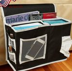 Sofa Bedside Caddy Phone Tissue Book Remote Pocket Storage Organizer Hanging Bag