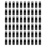 60 Pcs 7mm Archery Arrows Nocks Plastic Glue on Arrow Nock Black