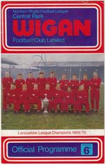 Wigan v St Helens 1970/1 (10 Oct) Lancashire Cupn Semi-Final